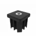 INSERT FILETE POUR TUBES CARRES 40X40X2.0 REF 098V402008