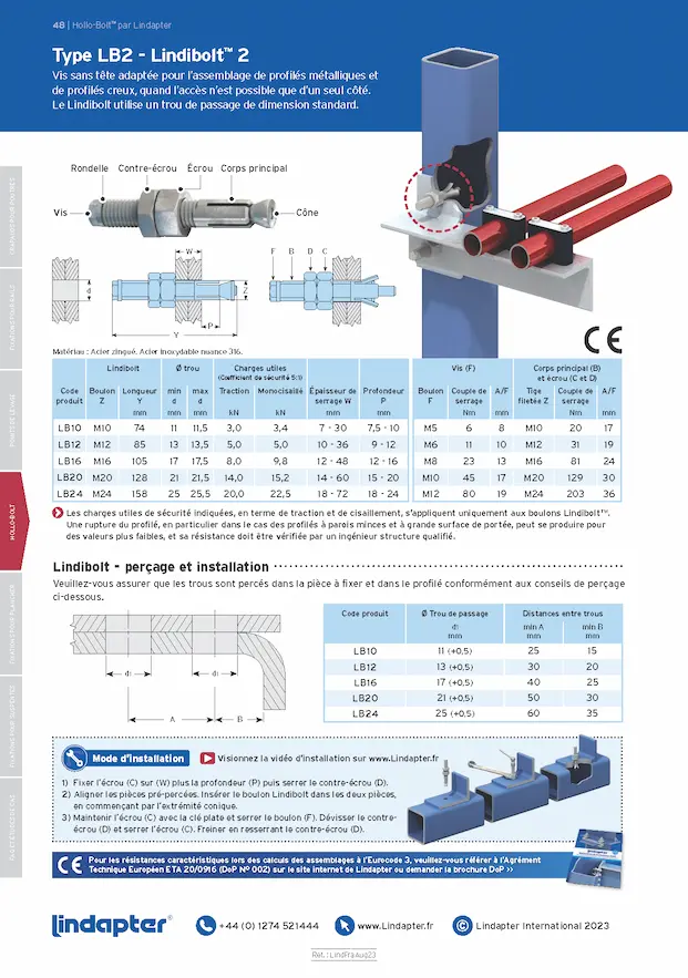 lindapter-type-hb-datasheet-french-preview
