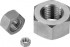 Ecrou hexagonal HU ISO 4032 M18 X 2.50 inox 316L Mo+80 KG BUMAX 88®