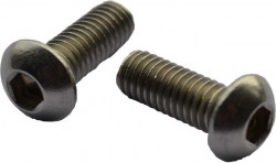 Vis tête bombée 6 pans creux ISO 7380 M10 X 1.50 X 30mm inox A2