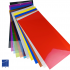 Feuille de réglage ambre 305x 610 x 0.100mm polyester