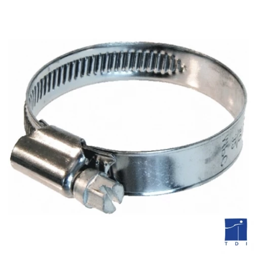 Collier de serrage à bande emboutie largeur 9mm Ø150 à 170mm inox 304