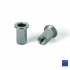 ECROU A SERTIR M-4 RAINURE T.LARGE INOX 0,5-2 REF 0373104006