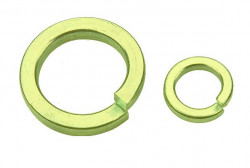 Rondelle Grower série courante symbole W DIN 127B acier ressort zingué Ecotri®