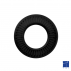 Rondelle conique striée de serrage symbole CS moyenne NFE 25511 6mm acier zinc nickel noir renforcé CONTACT®