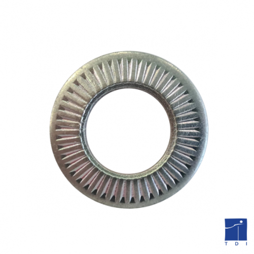 Rondelle conique striée de serrage symbole CS moyenne NFE 25511 20mm Inox A2