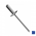 rivet aveugle tête plate acier/acier 3.2x14