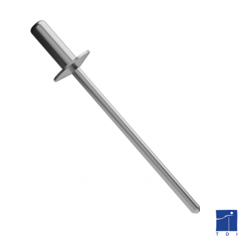 Rivet étanche TP 4.8 x 14.5  ALU/AC Plage de serrage de 8-9.5 Ref Bralo: 01110004814