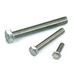 Vis tête hexagonale entièrement filetée DIN 933 M5 X 0.80 X 50mm inox A2