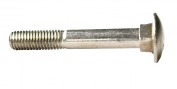 Vis tête ronde collet carré DIN 603 M10 X 1.50 X 30mm Inox A2