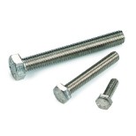 Vis à tête hexagonale entièrement filetée inox A2-70 DIN 933