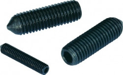 Vis sans tête 6 pans creux à bout pointeau DIN 914 M12 X 1.75 X 20mm cl.45H