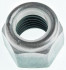 Ecrou hexagonal autofreiné (anneau non metallique)  M10 X 1.50 acier cl.10 Zinc nickel gris NYLSTOP®