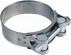 Collier de serrage à bande emboutie et à tourillon Ø65 à 70mm inox 304